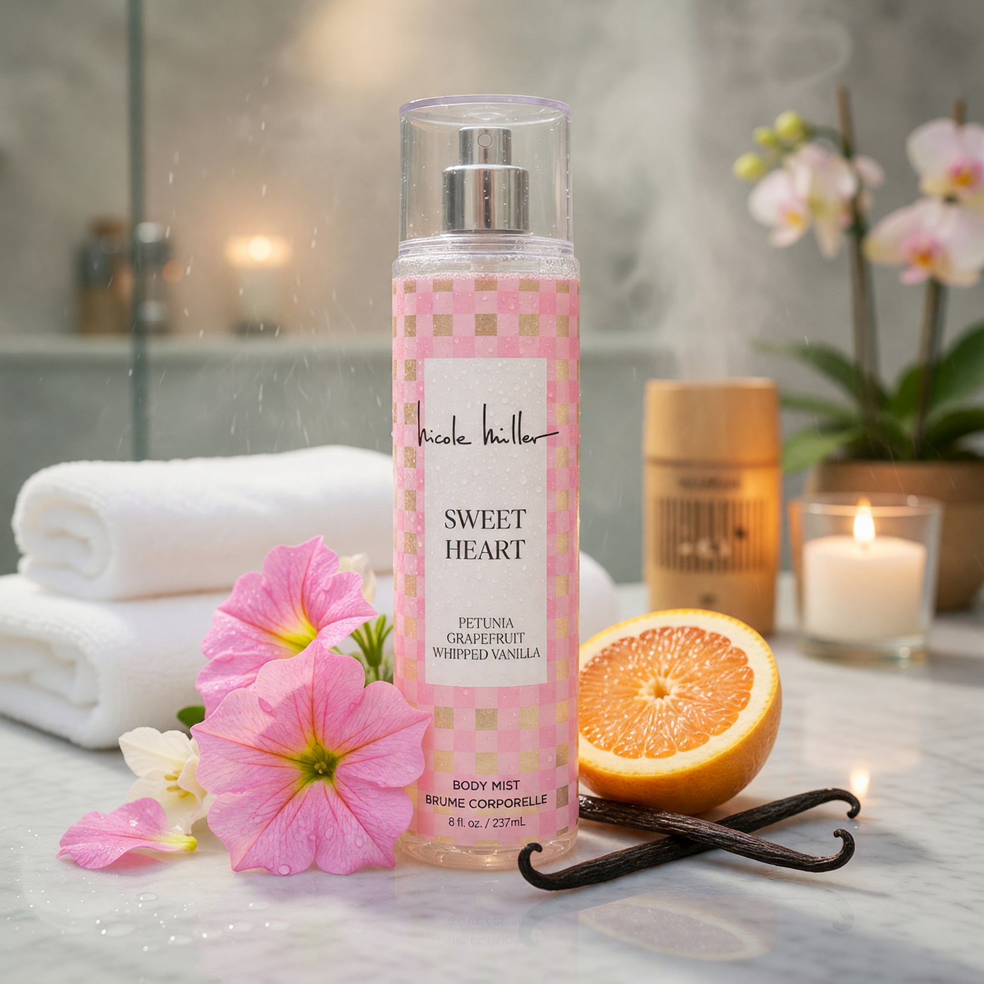 Sweet Heart by Nicole Miller. 8 oz Body Mist for Women
