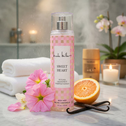 Sweet Heart by Nicole Miller. 8 oz Body Mist for Women
