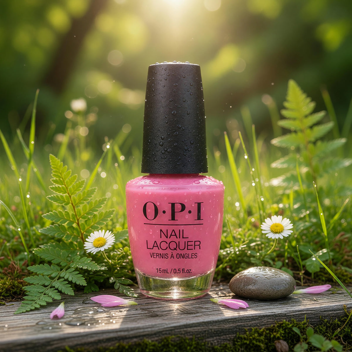OPI Nail Lacquer by OPI, 0.5 oz Nail Color - Bubblegum Goth - Bubblegum Goth