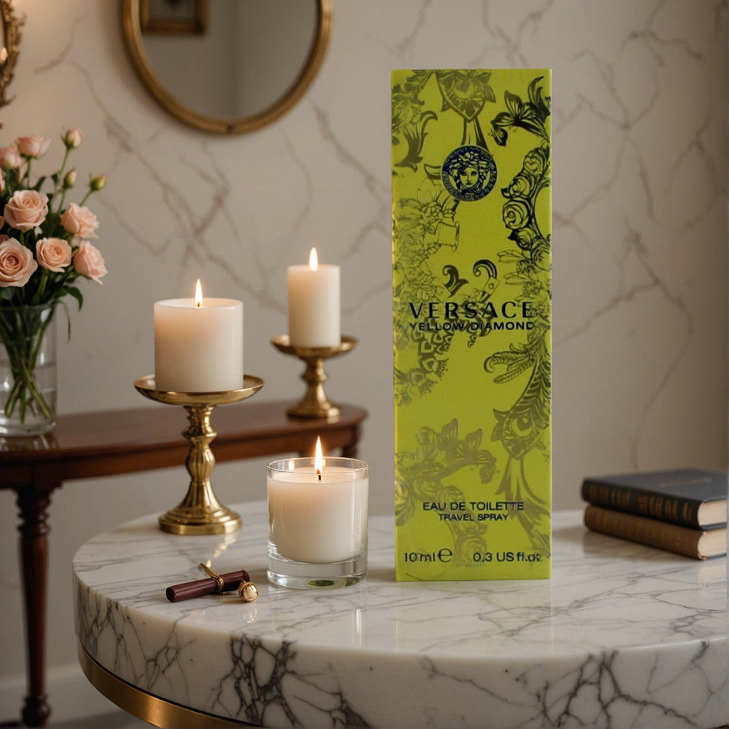 Versace Yellow Diamond by Versace, 0.3 oz EDT Spray for Women