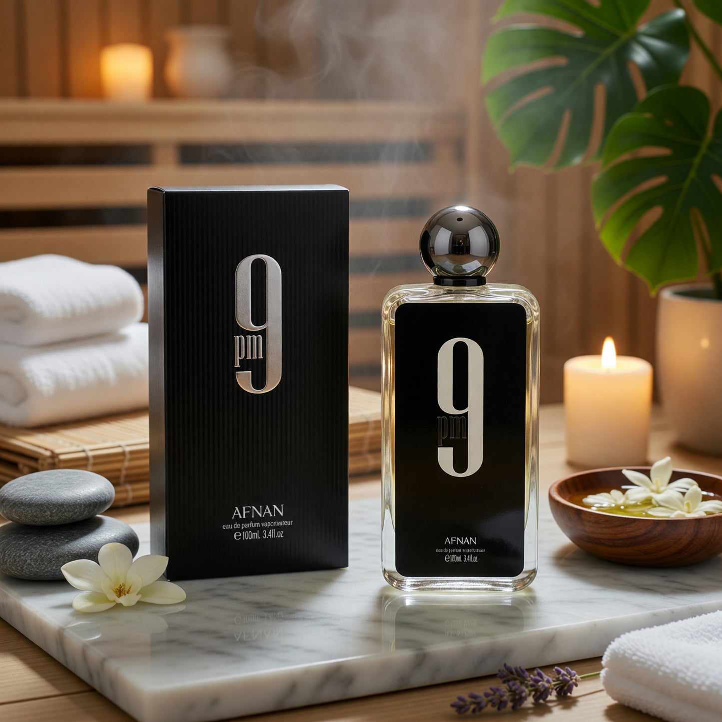 9 PM by Afnan, 3.4 oz EDP Spray for Men