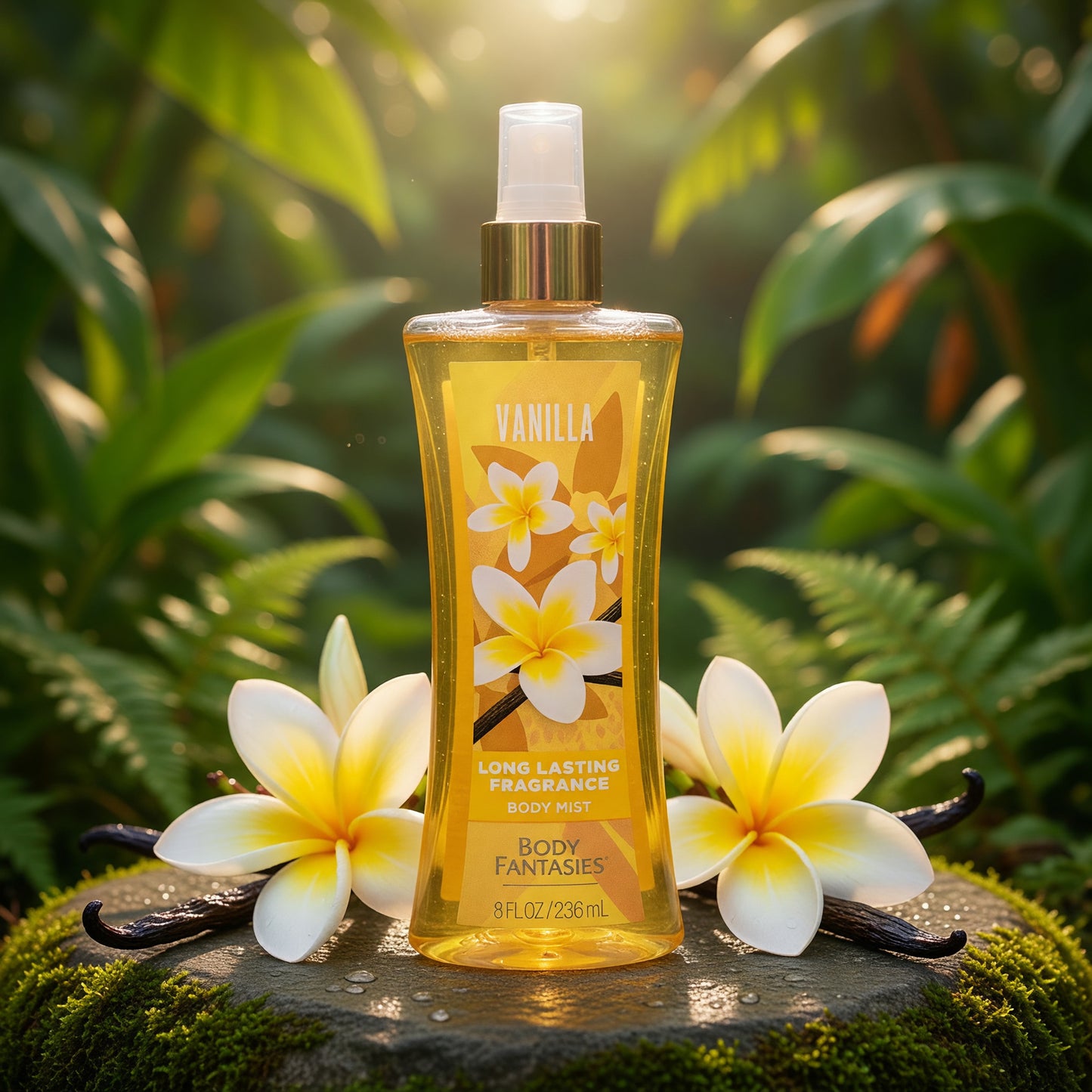 Vanilla by Body Fantasies, 8 oz Fragrance Body Spray for Women