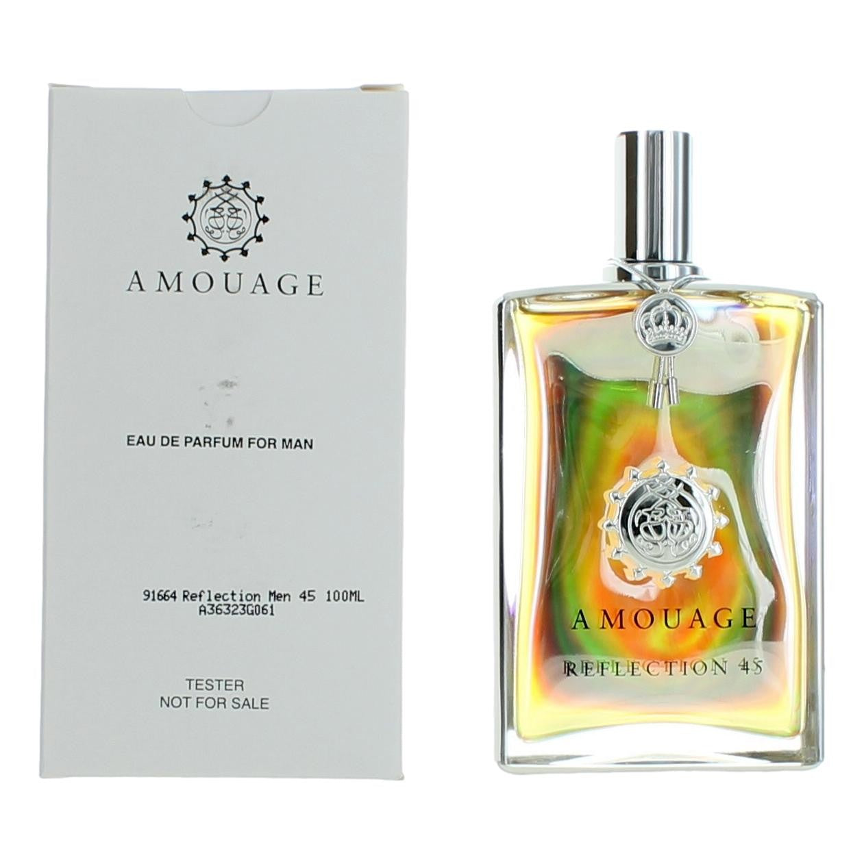 Reflection 45 by Amouage, 3.4 oz EDP Spray for Men Tester