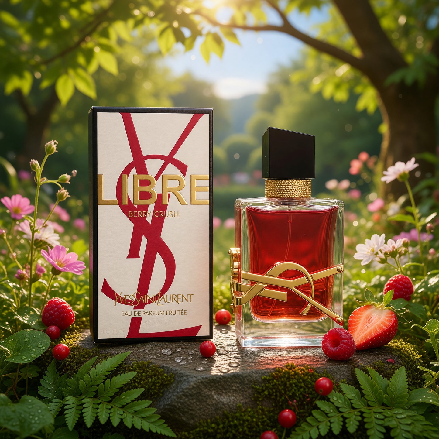 Libre Berry Crush by Yves Saint Laurent, 1.6oz EDP Fruitee Spray women