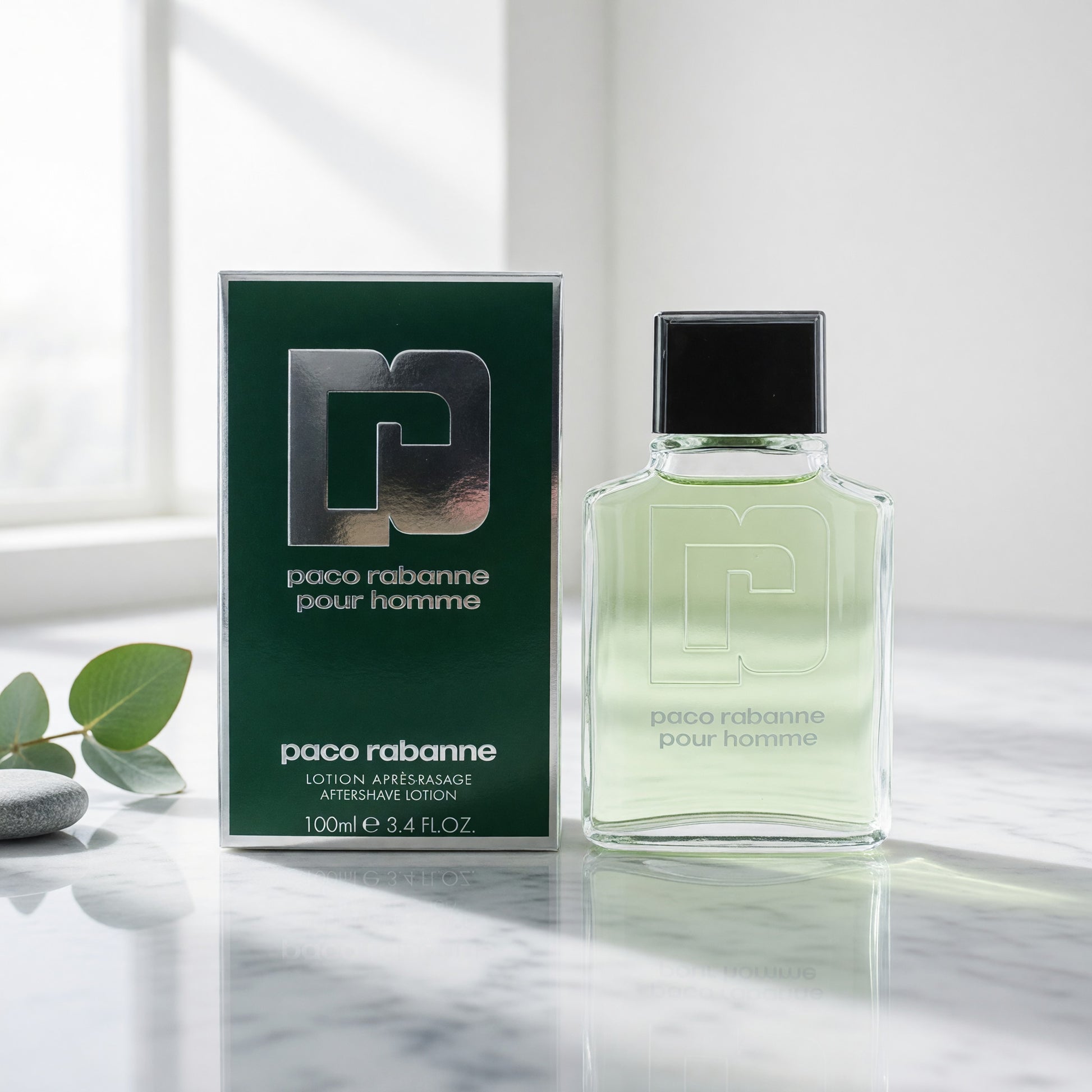 Paco Rabanne Pour Homme by Paco Rabanne, 3.4oz Aftershave Lotion men