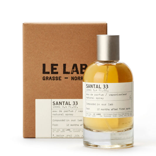 Santal 33 by Le Labo, 3.4 oz EDP Spray for Unisex