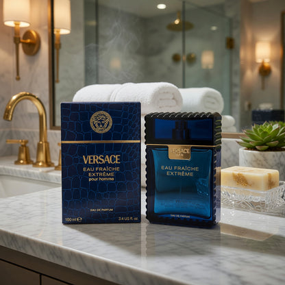 Versace Fraîche Extreme by Versace, 3.4 oz EDP Spray for Men