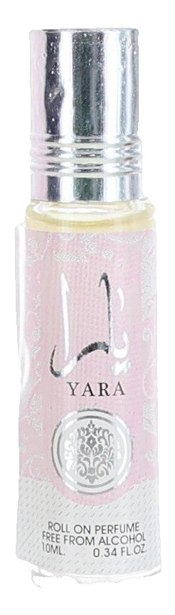 Yara by Lattafa, 0.34 oz Roll On Perfume Oil for Women