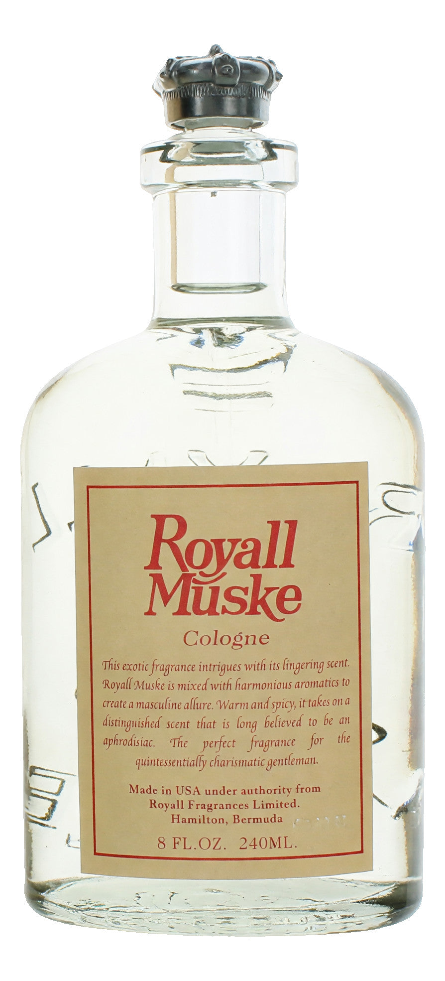 Royall Muske by Royall Fragrances, 8 oz Cologne for Men
