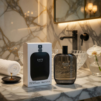 Date by Fragrance One, 3.4 oz Extrait De Parfum Spray for Men