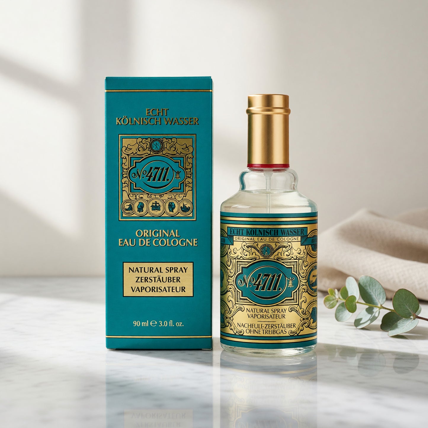 4711 by Muelhens, 3 oz Eau De Cologne Spray UNISEX