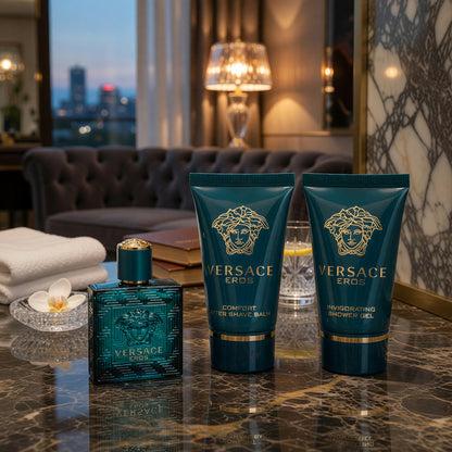 Eros by Versace, 3 Piece Mini Gift Set for Men