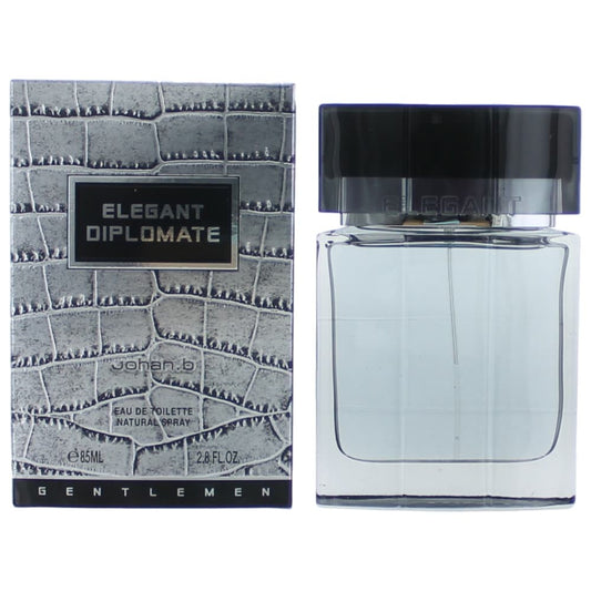 Elegant Diplomate by Johan.b, 2.8 oz EDT Spray for Men