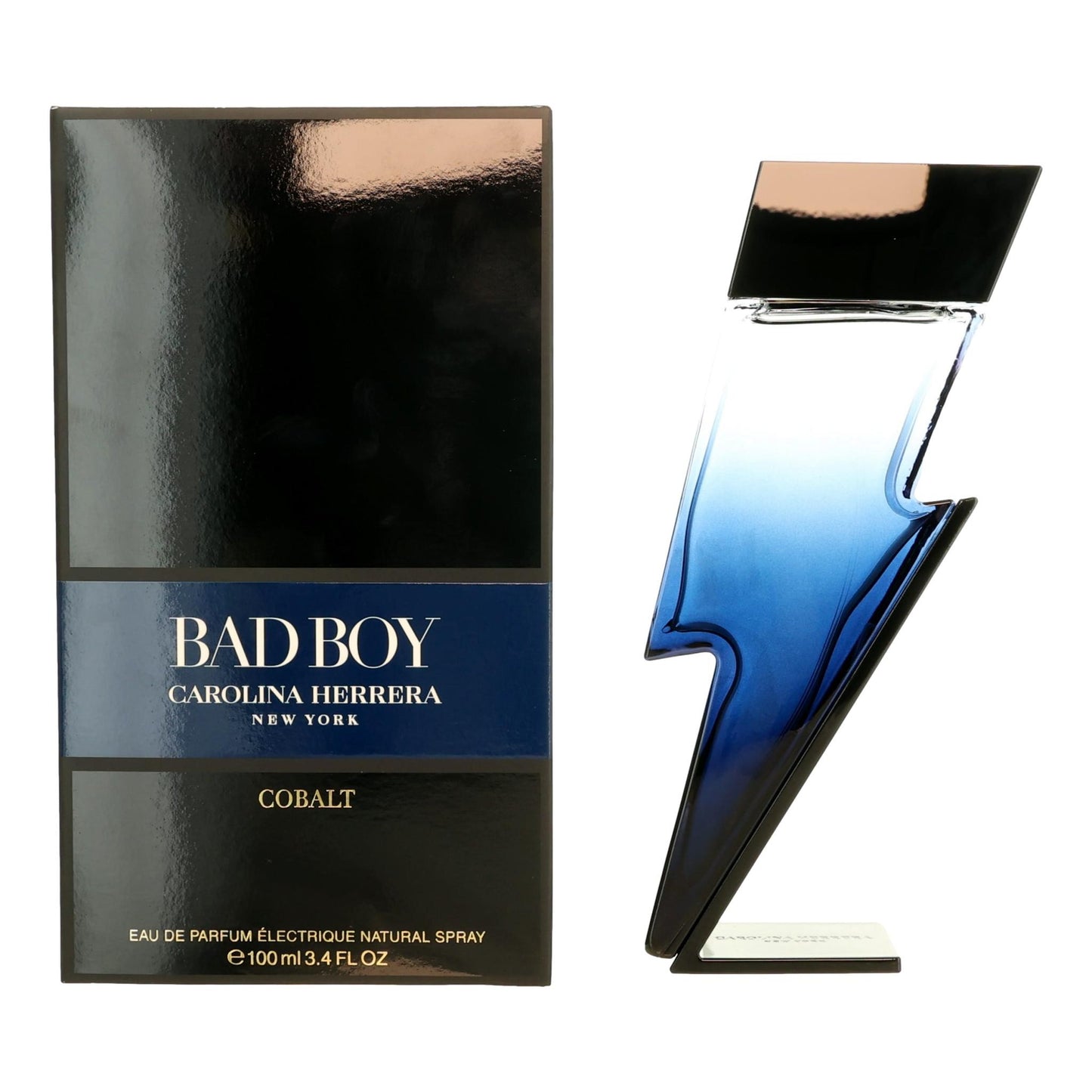 Bad Boy Cobalt by Carolina Herrera, 3.4oz EDP Electrique Spray men