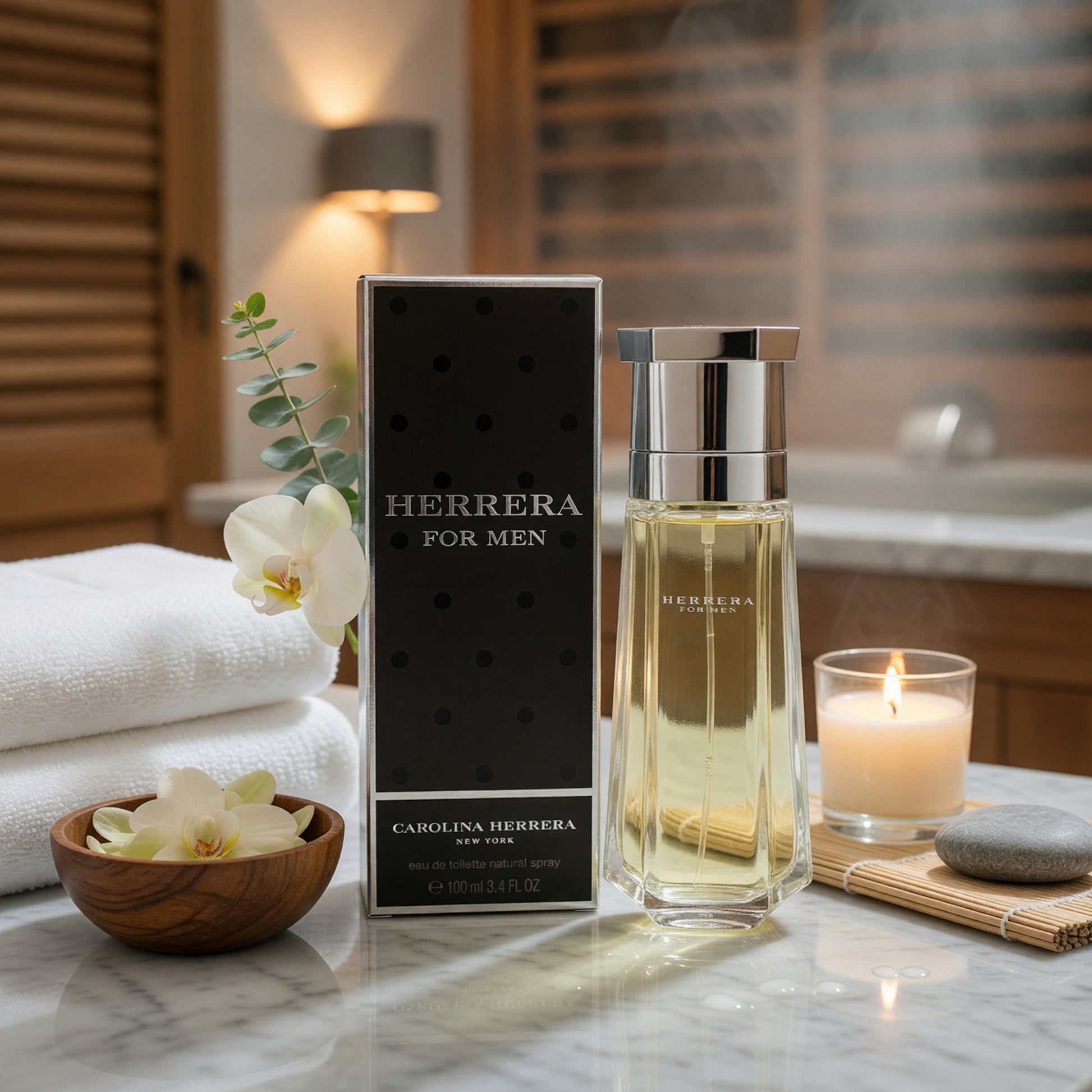 Herrera by Carolina Herrera, 3.4 oz EDT Spray for Men