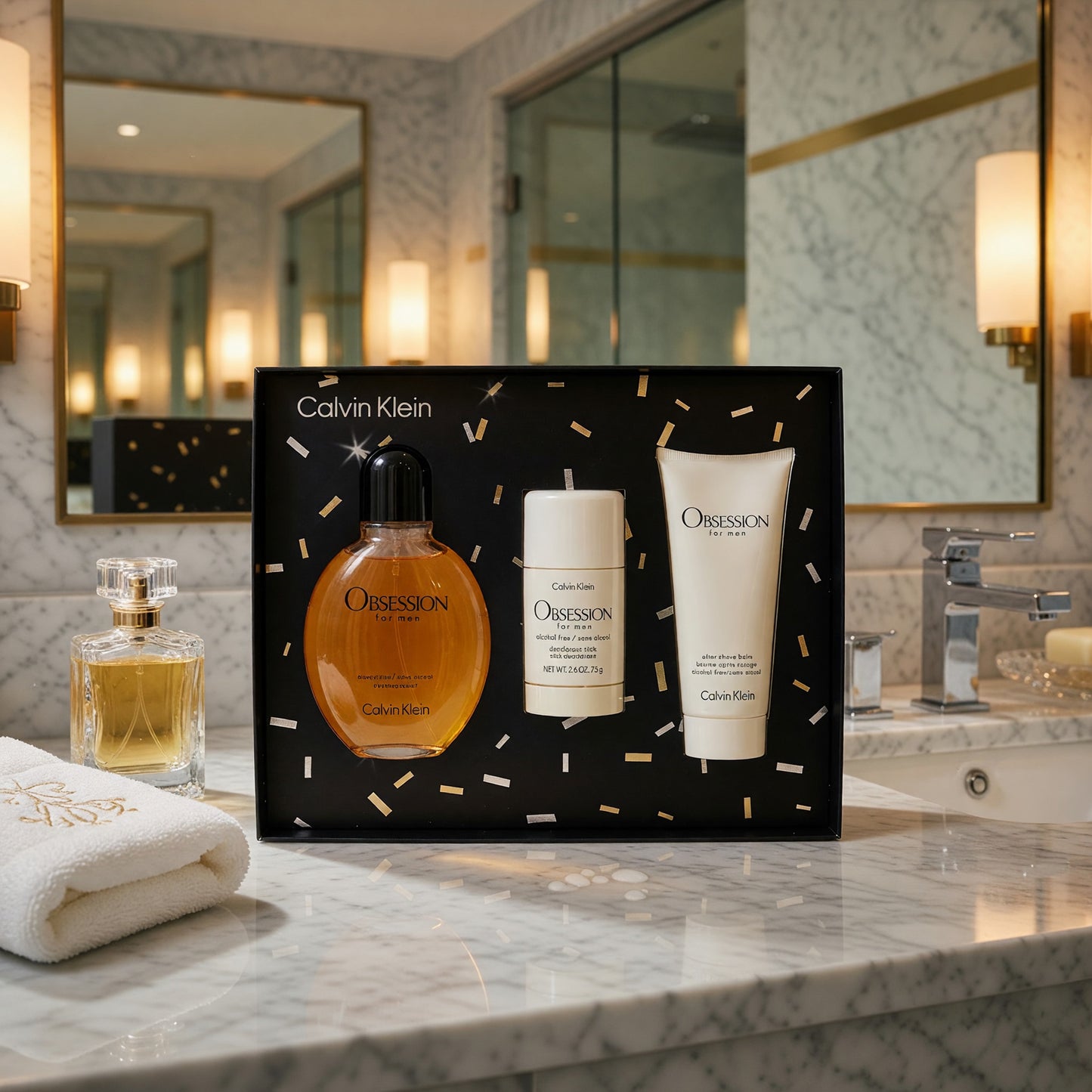 Obsession by Calvin Klein, 3 Piece Gift Set for Men