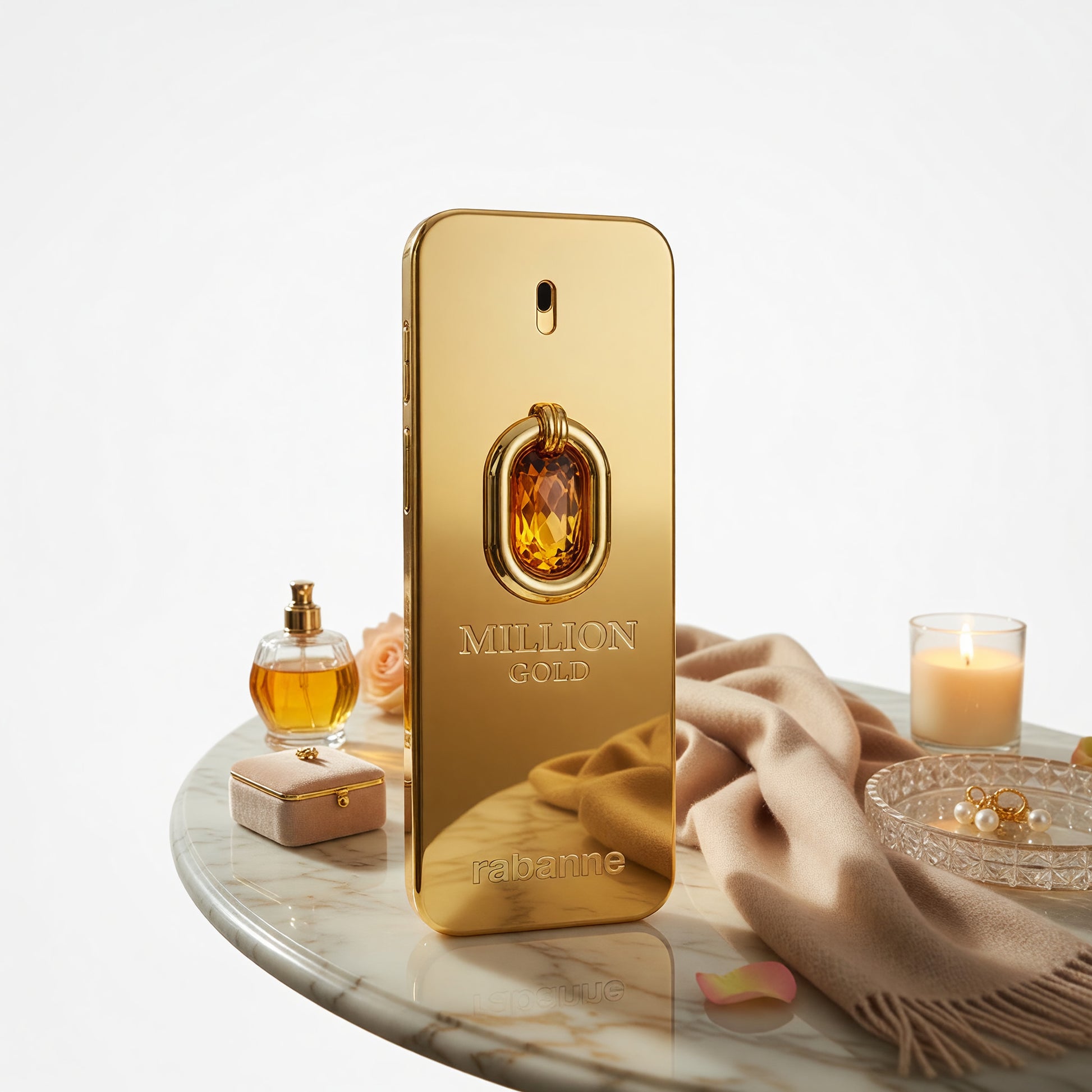1 Million Gold Elixir by Paco Rabanne, 3.4oz Parfum intense Spray men, UNBOXED