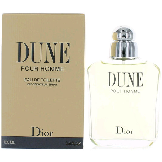 Dune Pour Homme by Christian Dior, 3.4 oz EDT Spray for Men