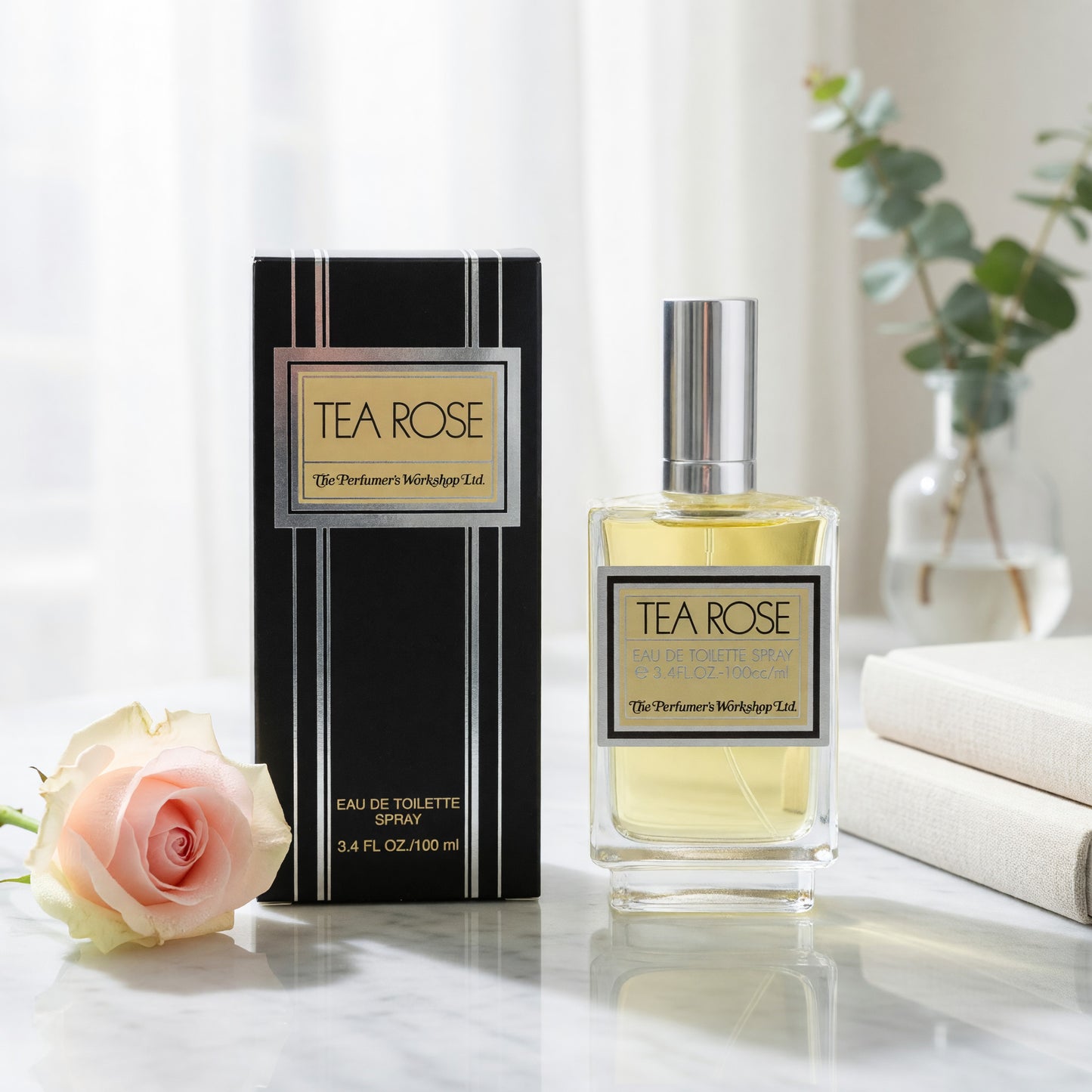 Tea Rose by Perfumer's Workshop, 3.4 oz EDT Spray for Women