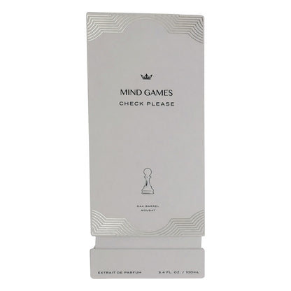 Mind Games Check Please by Mind Games, 3.4oz Extrait de Parfum for Unisex