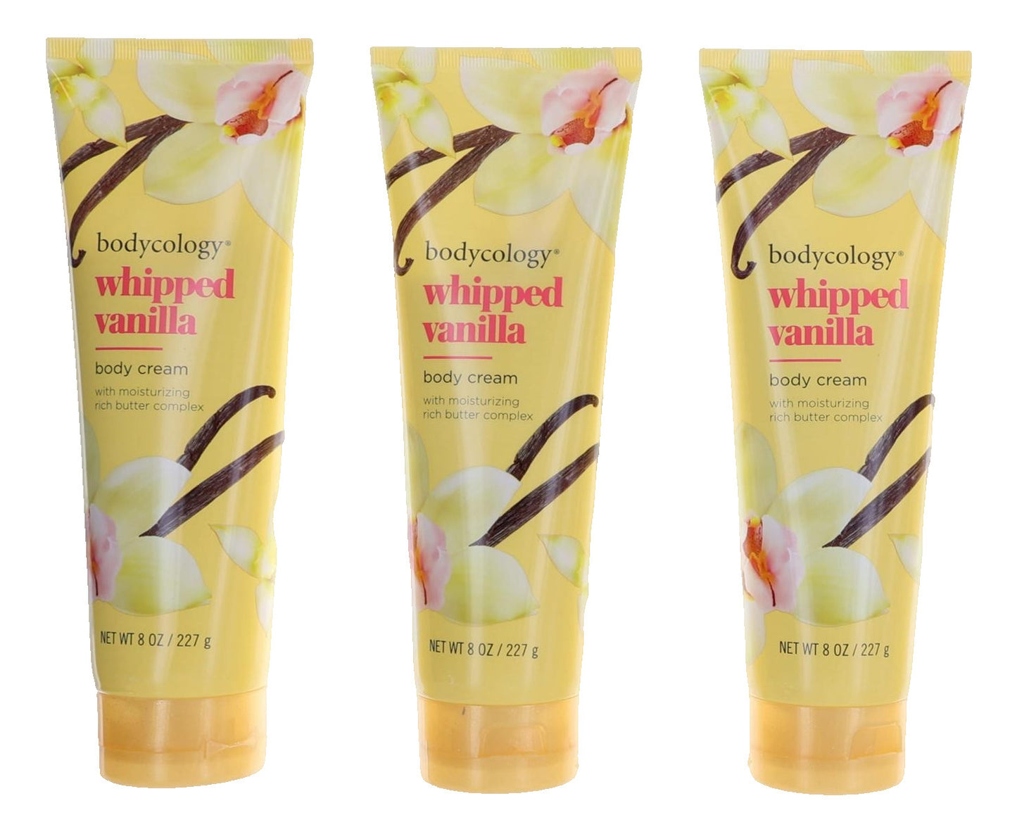 Whipped Vanilla by Bodycology, Pack 4 of 8oz each Moisturizing Body Cream women