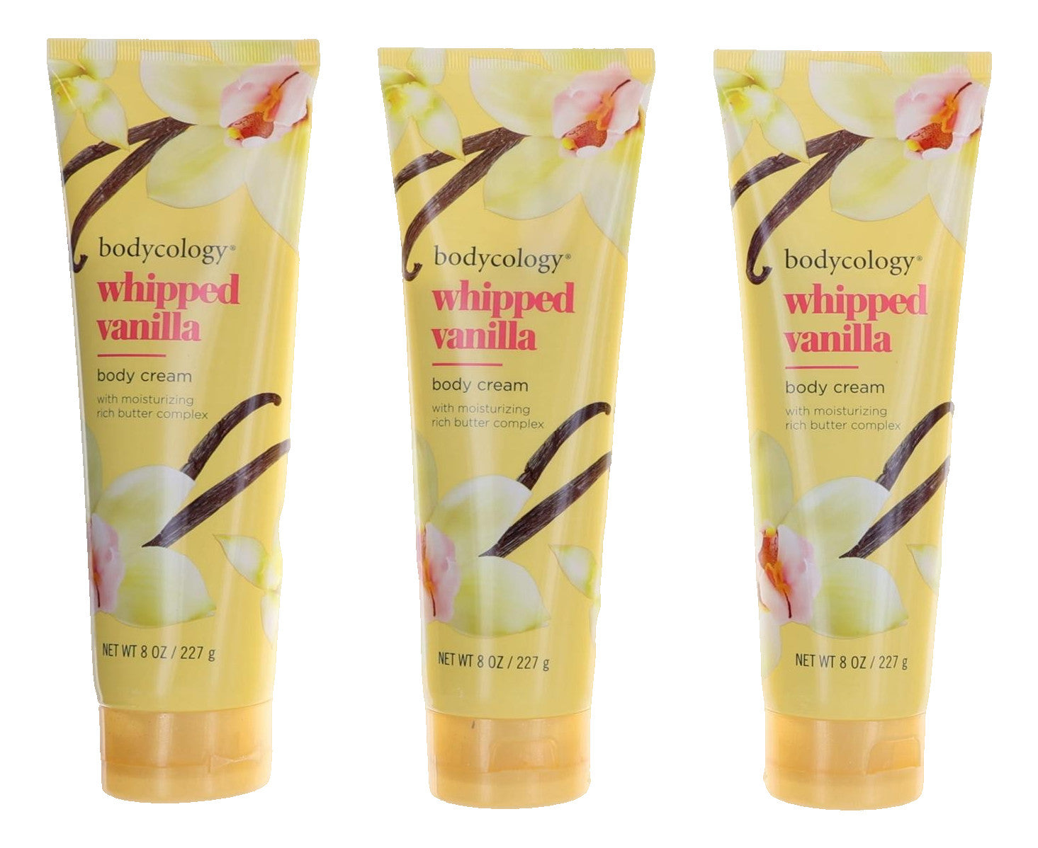 Whipped Vanilla by Bodycology, Pack 4 of 8oz each Moisturizing Body Cream women