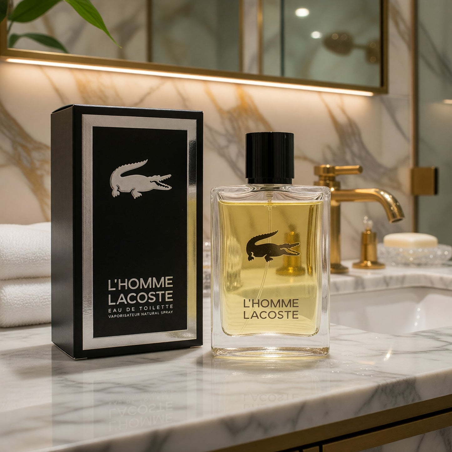 Lacoste L'Homme by Lacoste, 3.4 oz EDT Spray for Men