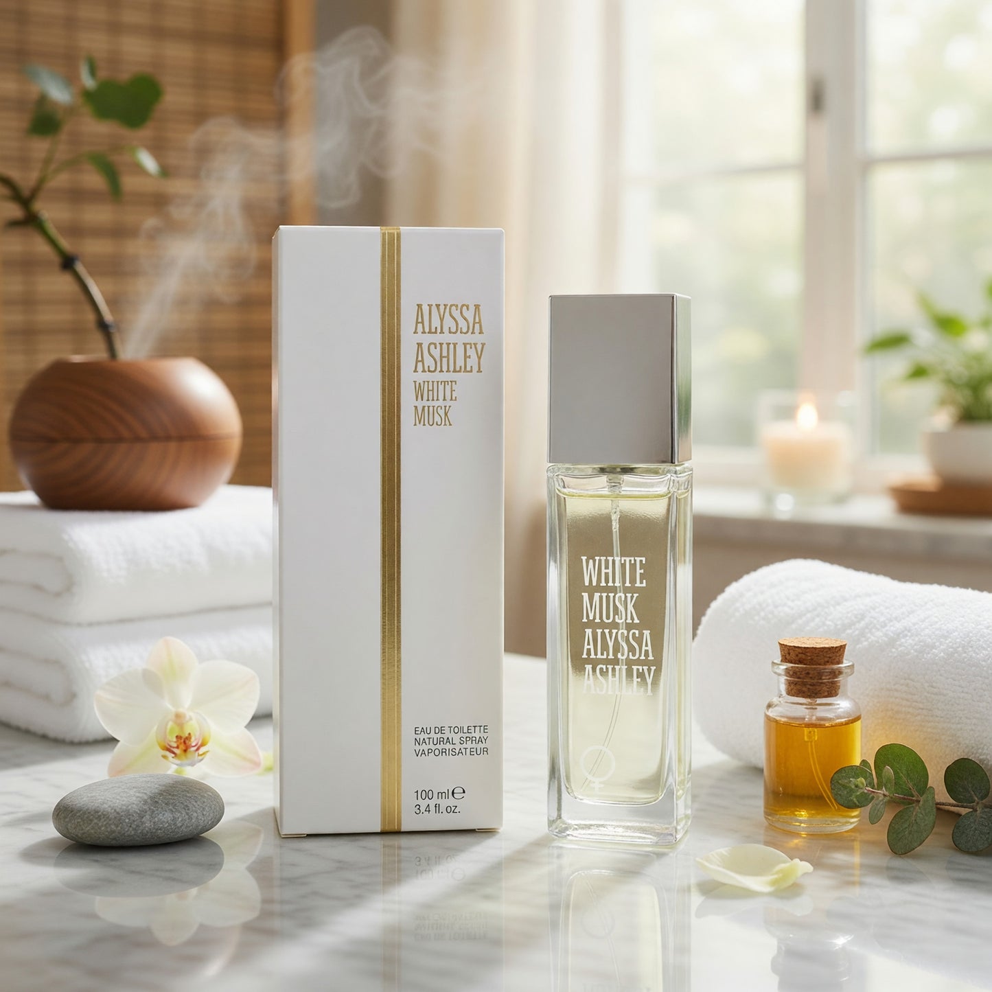 White Musk by Alyssa Ashley, 3.4 oz EDT Spray for Women