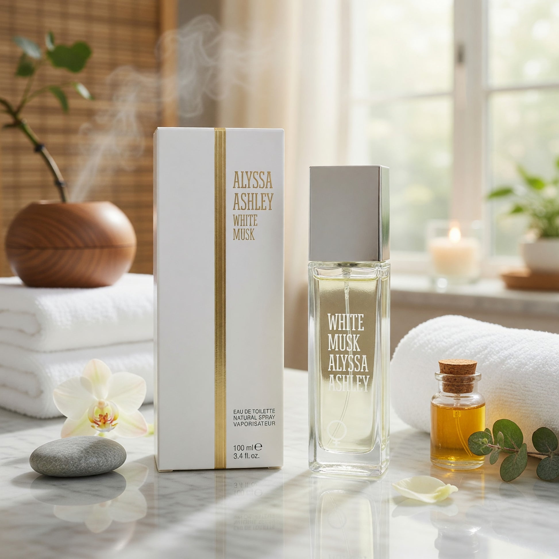 White Musk by Alyssa Ashley, 3.4 oz EDT Spray for Women