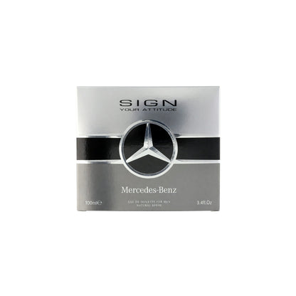 Mercedes Benz Sign Your Attitude by Mercedes Benz, 3.4oz EDT Spray men
