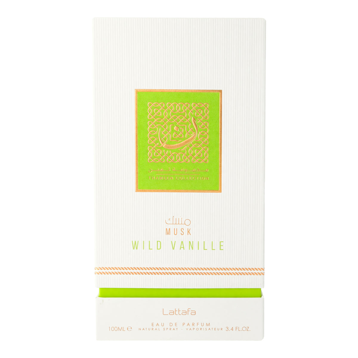 Wild Vanille by Lattafa, 3.4 oz EDP Spray for Unisex