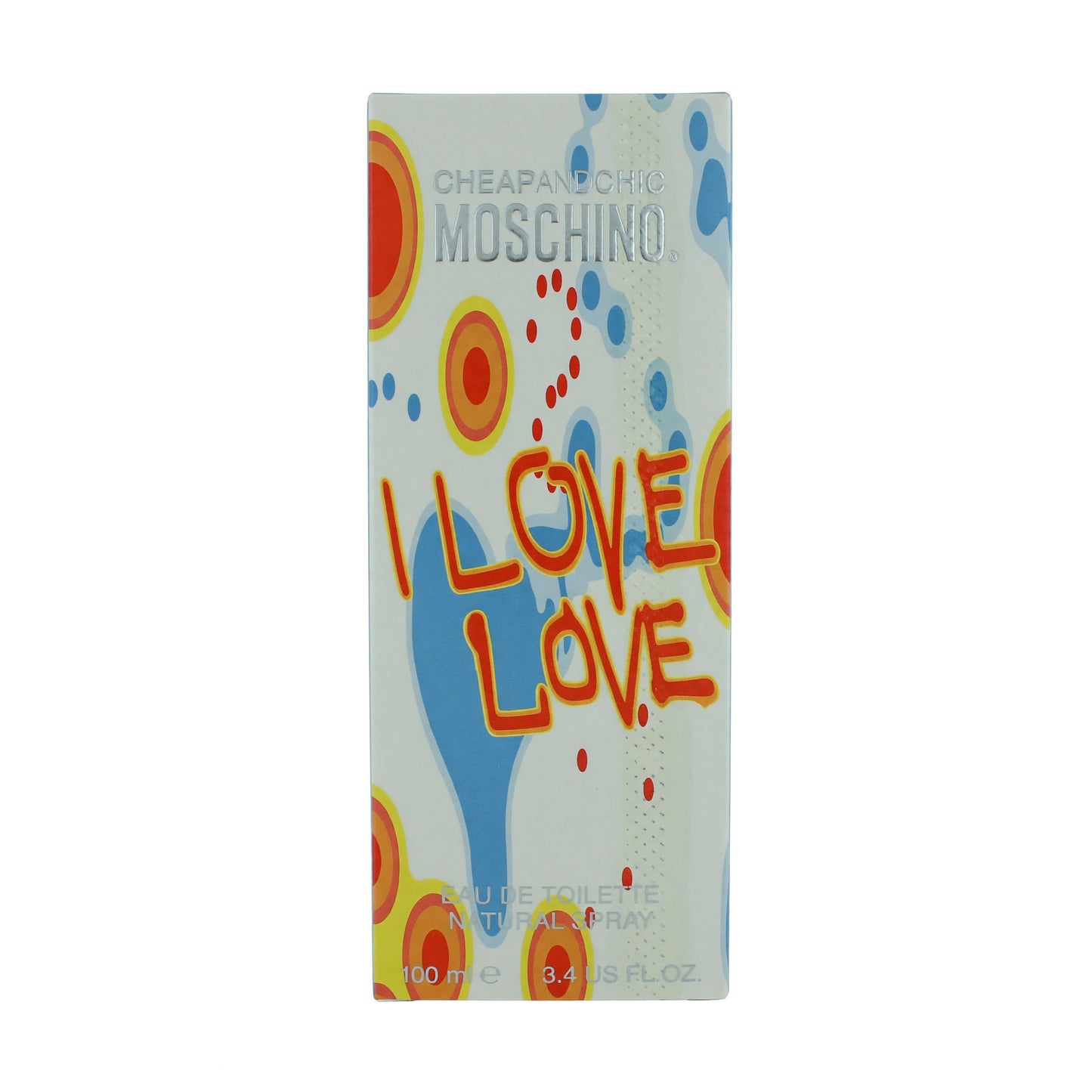 I Love Love Cheap & Chic by Moschino, 3.4 oz EDT Spray for Women