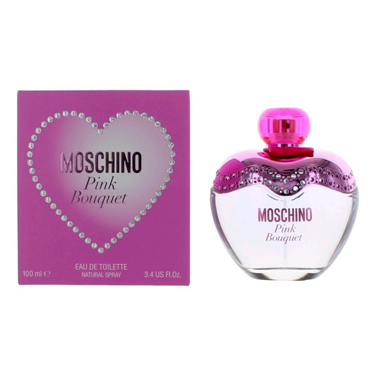 Moschino Pink Bouquet by Moschino, 3.4 oz EDT Spray for Women