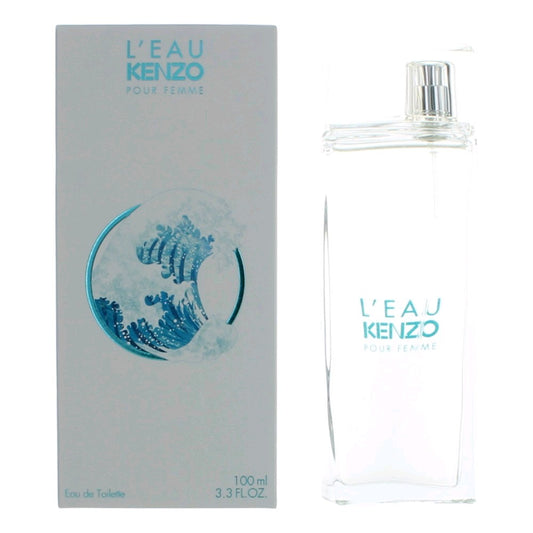 L'eau Kenzo Pour Femme by Kenzo, 3.3 oz EDT Spray for