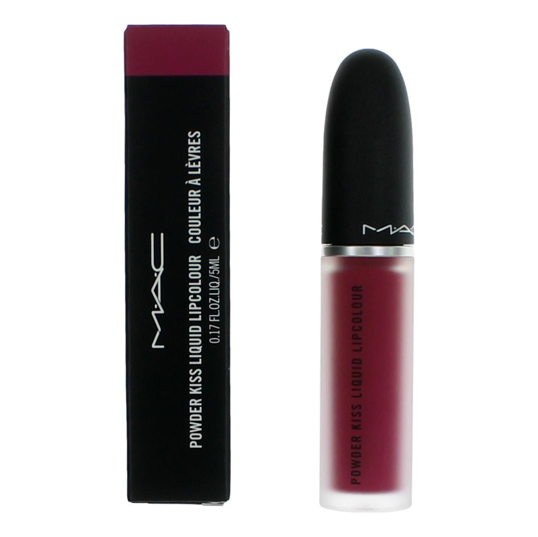 MAC Powder Kiss Liquid Lipcolor by MAC, 0.17oz Lipstick - 986 Make It Fashun! - 986 Make It Fashun!