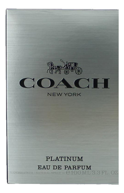 Coach Platinum by Coach, 3.3 oz EDP Spray for Men