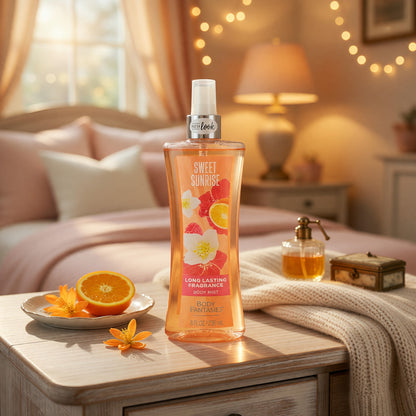 Sweet Sunrise Fantasy by Body Fantasies, 8oz Fragrance Body Spray women
