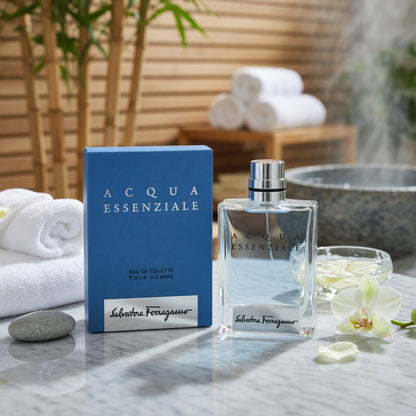 Acqua Essenziale by Salvatore Ferragamo, 3.4 oz EDT Spray for Men