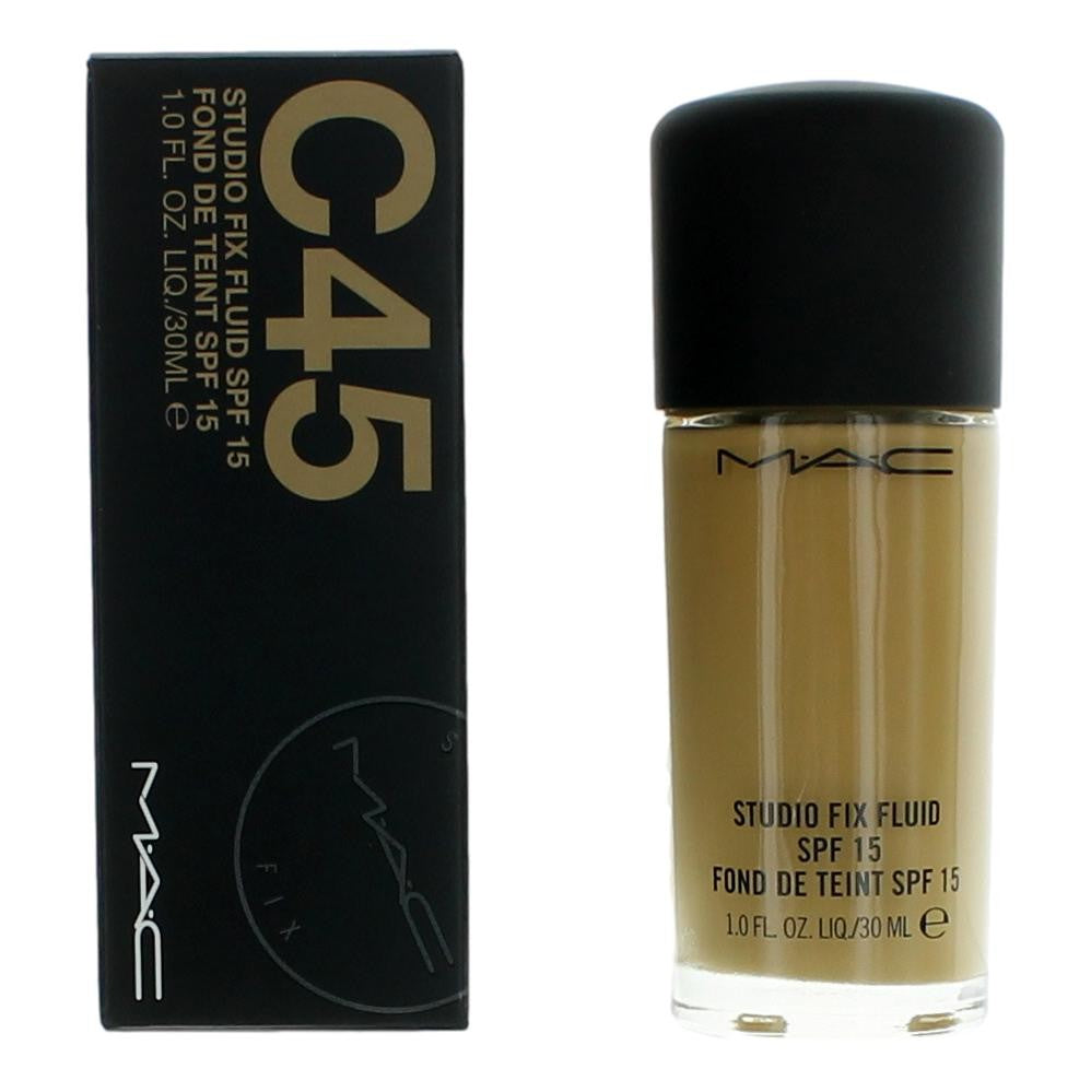 MAC Studio Fix Fluid SPF15 by MAC, 1 oz Foundation - C45 - C45