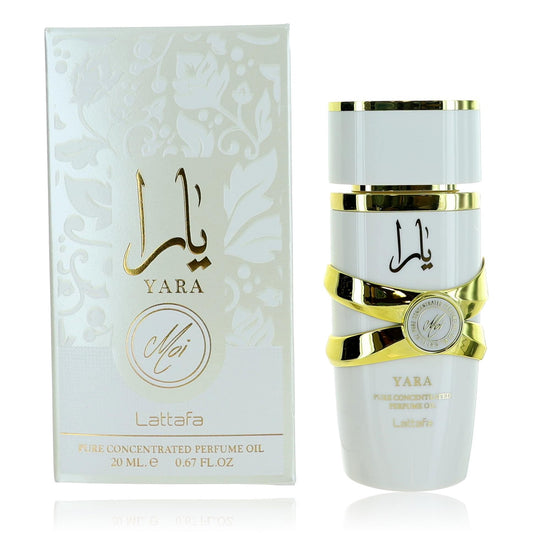 Yara Moi by Lattafa, 0.67 oz Concentrated Perfume Oil for Women 