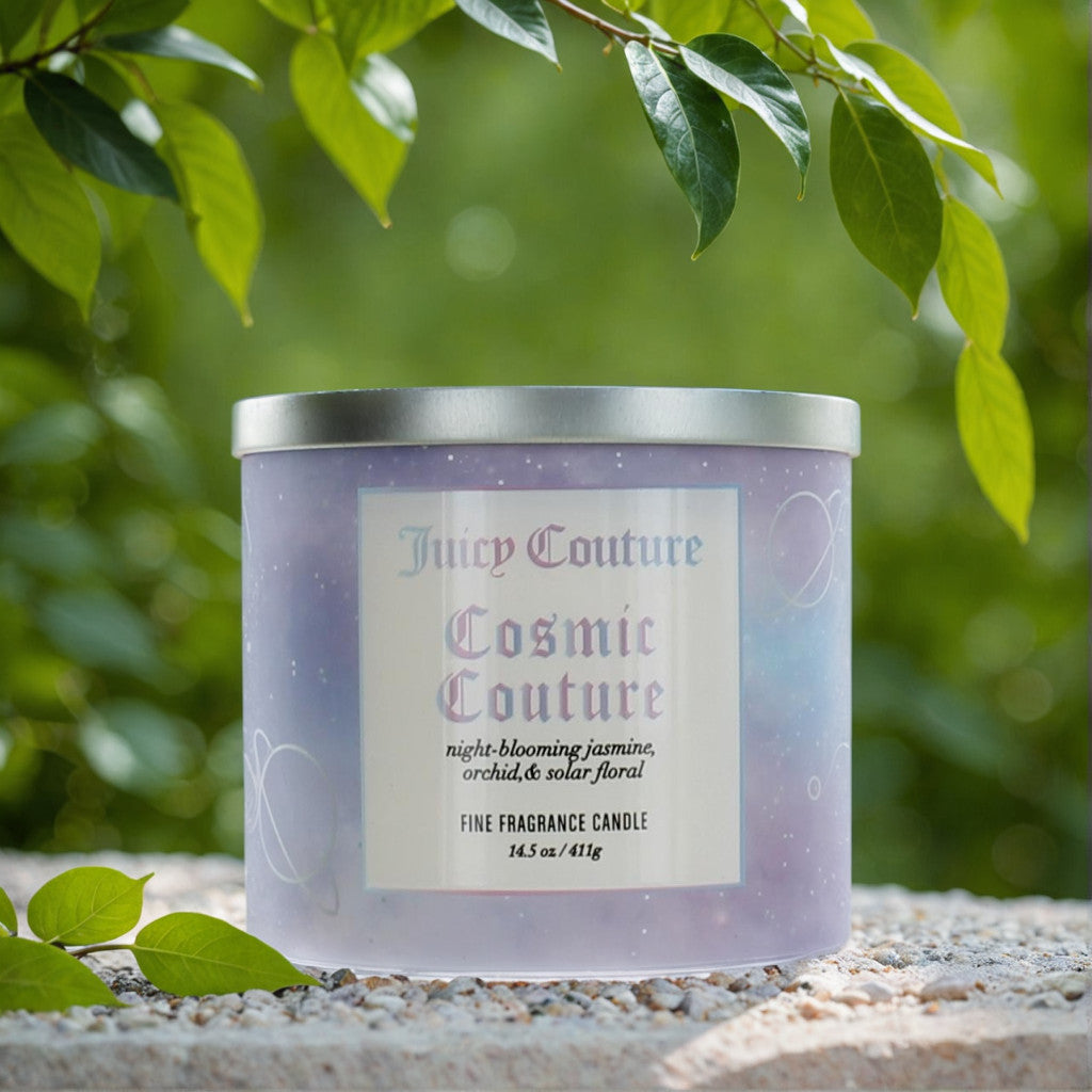 Juicy Couture 14.5 oz Soy Wax Blend 3 Wick Candle - Cosmic Couture