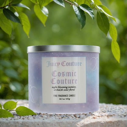 Juicy Couture 14.5 oz Soy Wax Blend 3 Wick Candle - Cosmic Couture