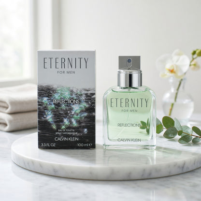 Eternity Reflections by Calvin Klein, 3.3 oz EDT Spray for Men