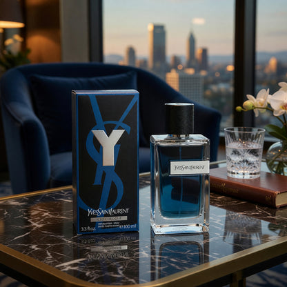 Ysl Y Iced Cologne by Yves Saint Laurent, 3.3oz EDT Intense Spray men
