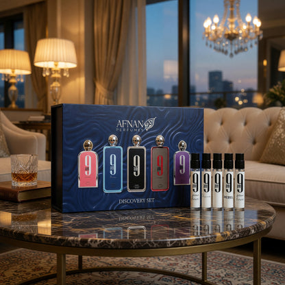 9 Series Discovery Kit by Afnan, 5 Piece Discovery Set for Unisex