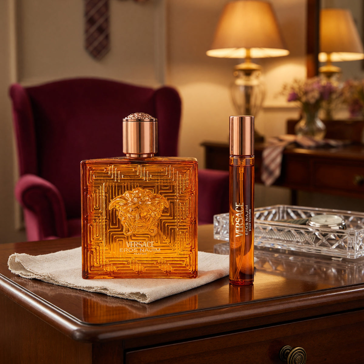 Eros Najim by Versace, 2 Piece Gift Set for Men