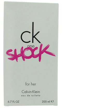 CK One Shock by Calvin Klein, 6.7 oz EDT Spray for Women