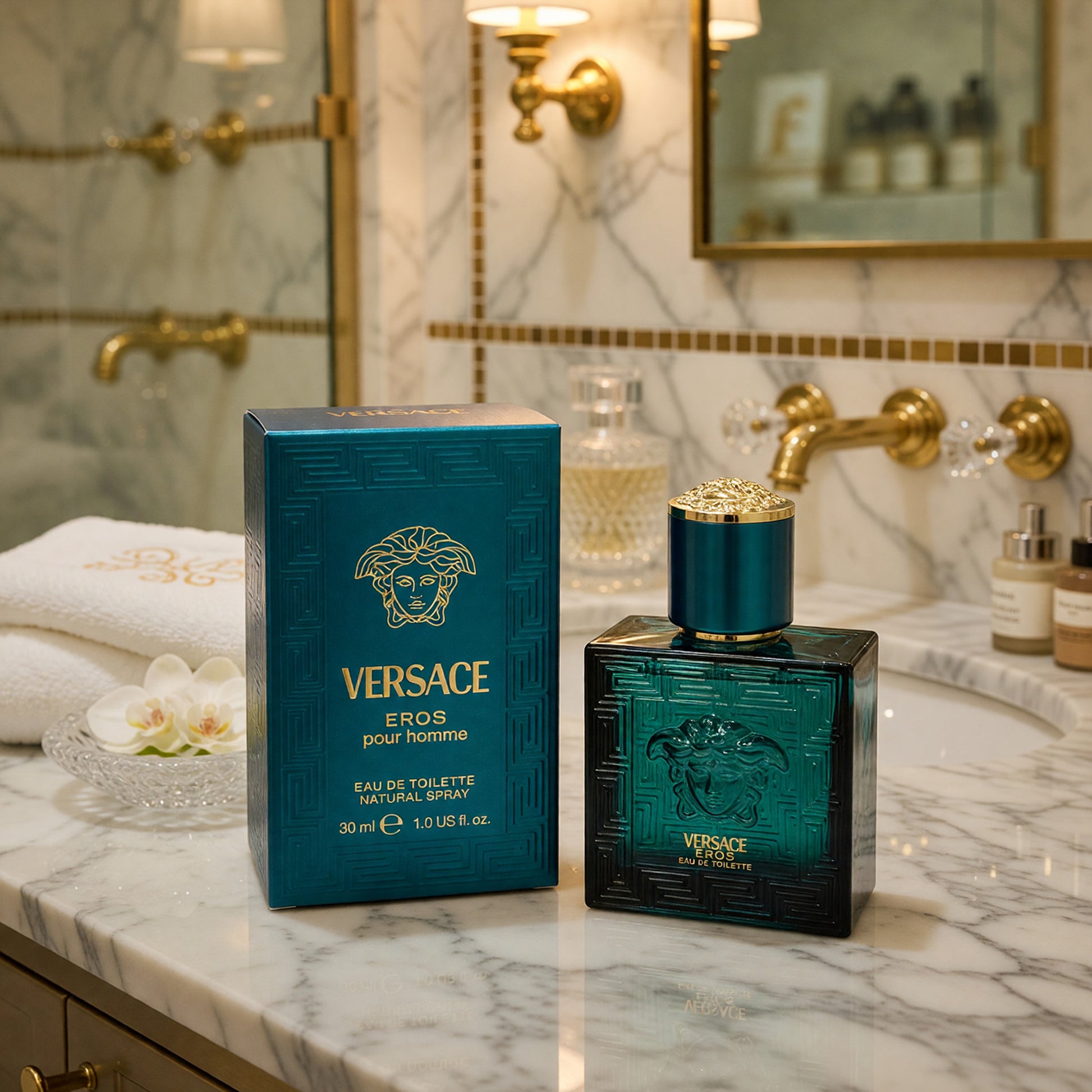 Eros by Versace, 1 oz EDT Spray for Men