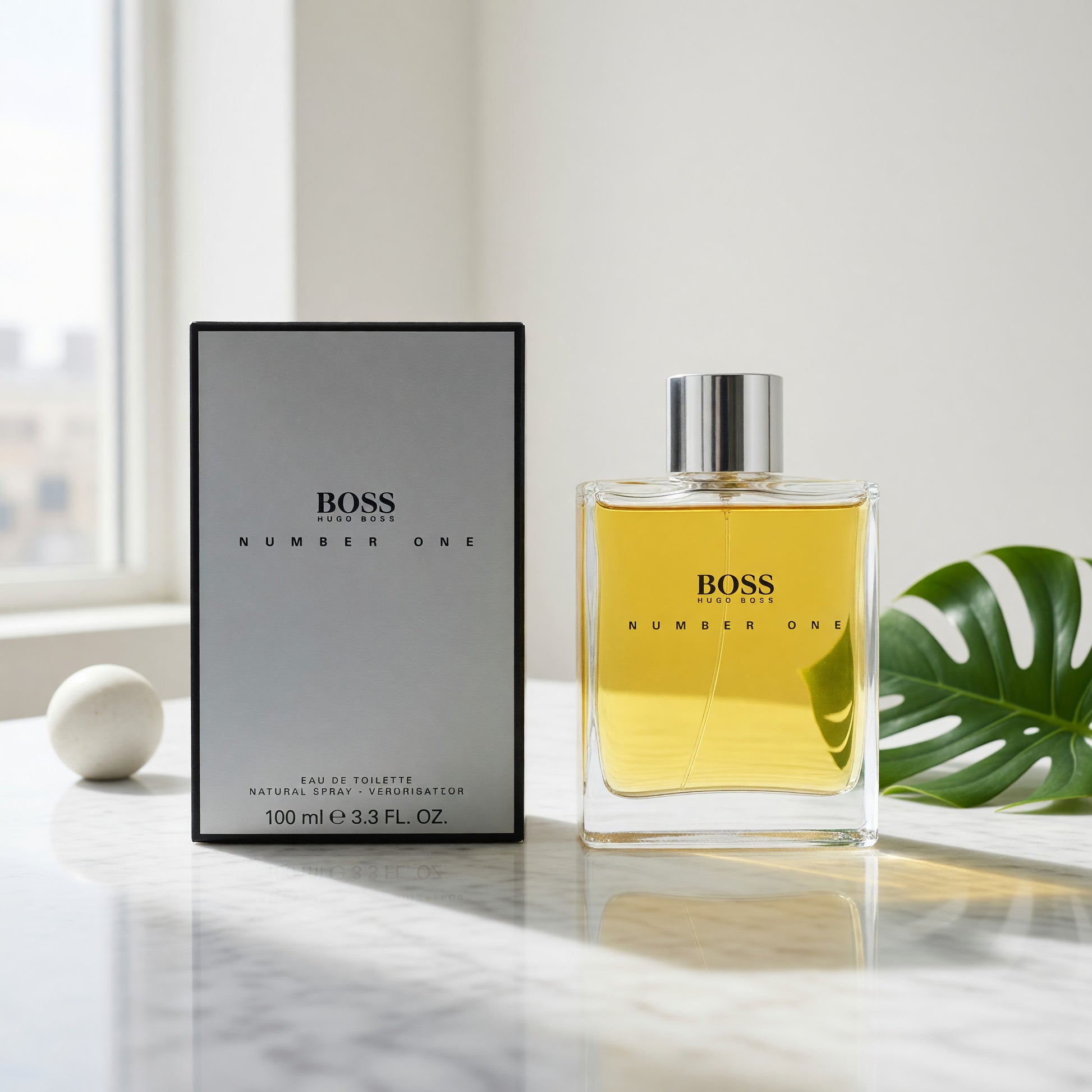 Boss Number One by Hugo Boss, 3.3 oz EDT Spray for Men