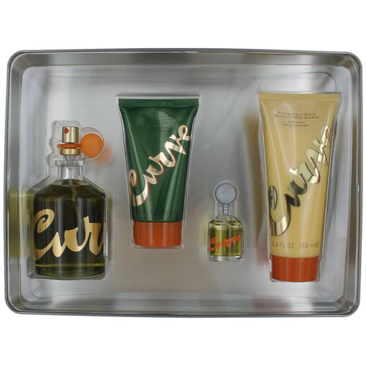 Curve by Liz Claiborne, 4 Piece Gift Set for Men